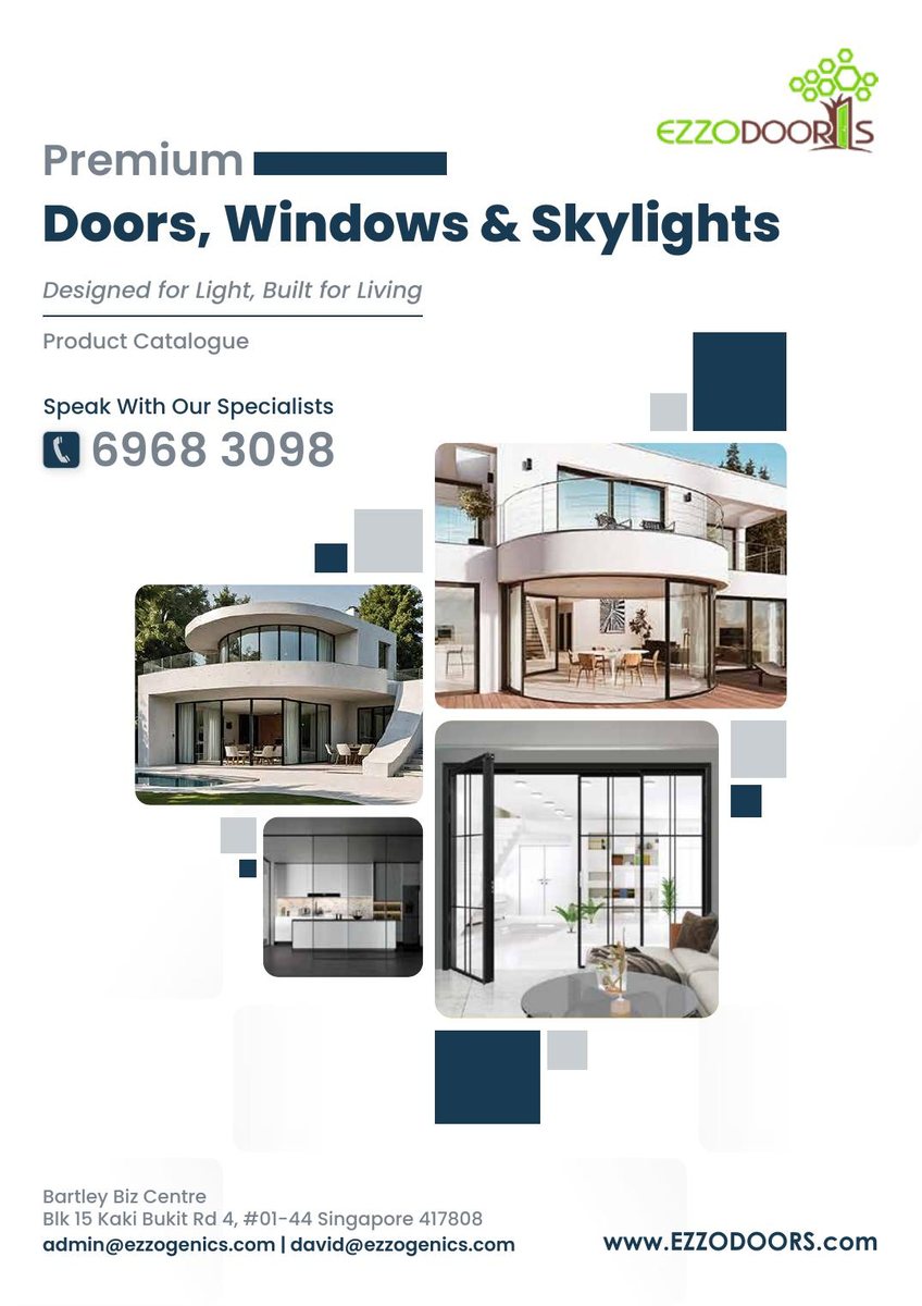 Aluminium doors and windows catalogue