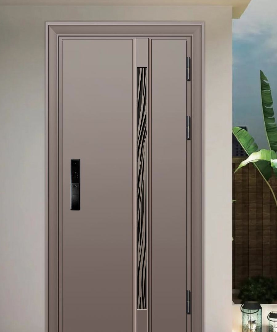 Contemporary entrance door style for landed homes