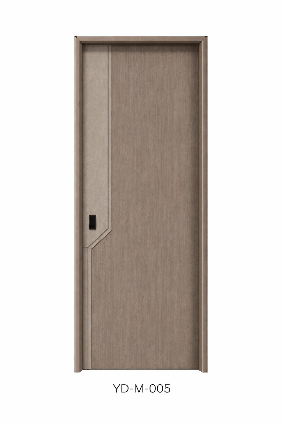 Interior door finish sample