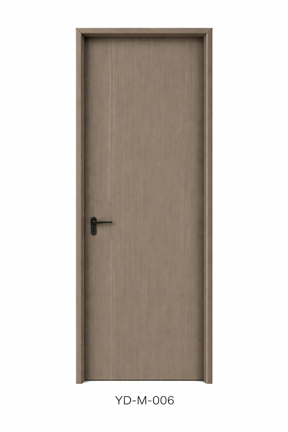 Interior door finish sample