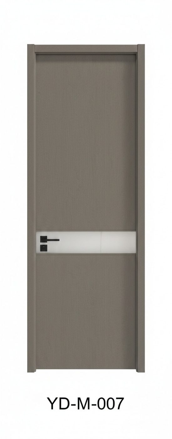 Interior door finish sample