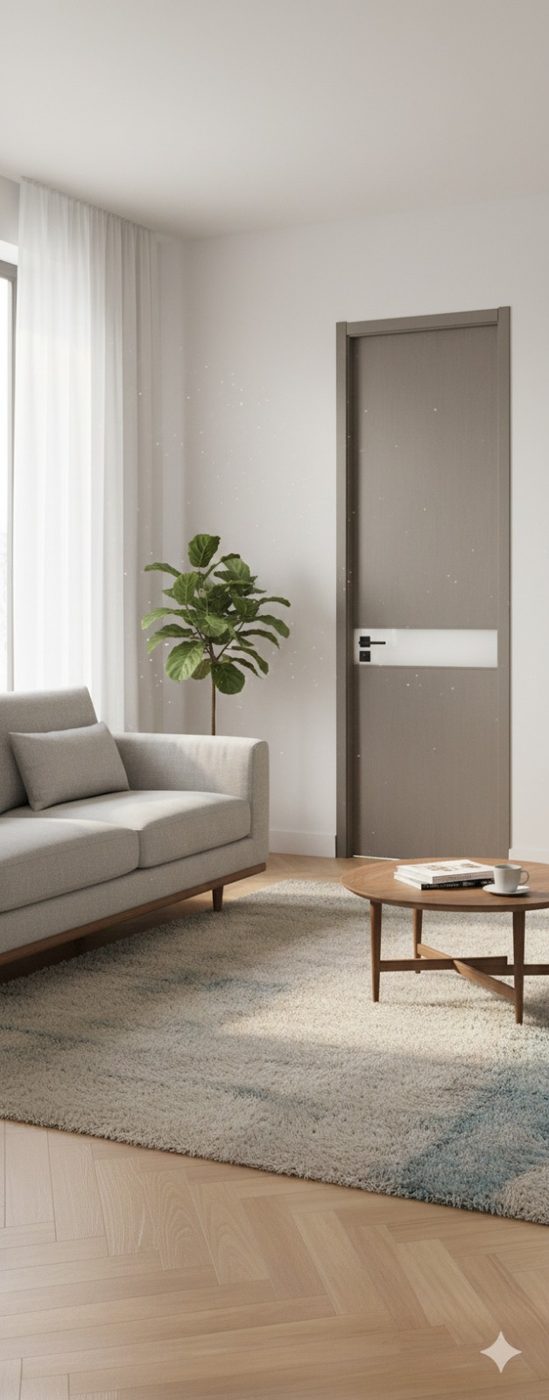 Interior door finish sample