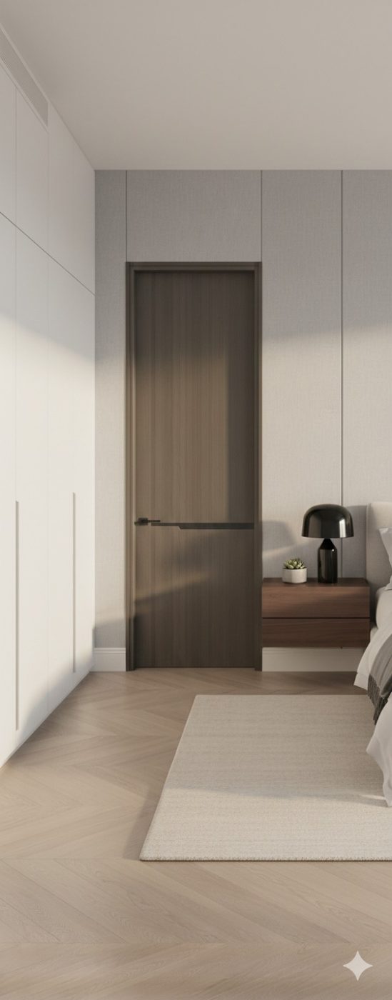 Interior door finish sample