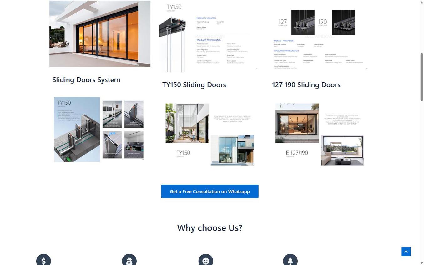 EZZO aluminium sliding door system with Low-E IGU glazing